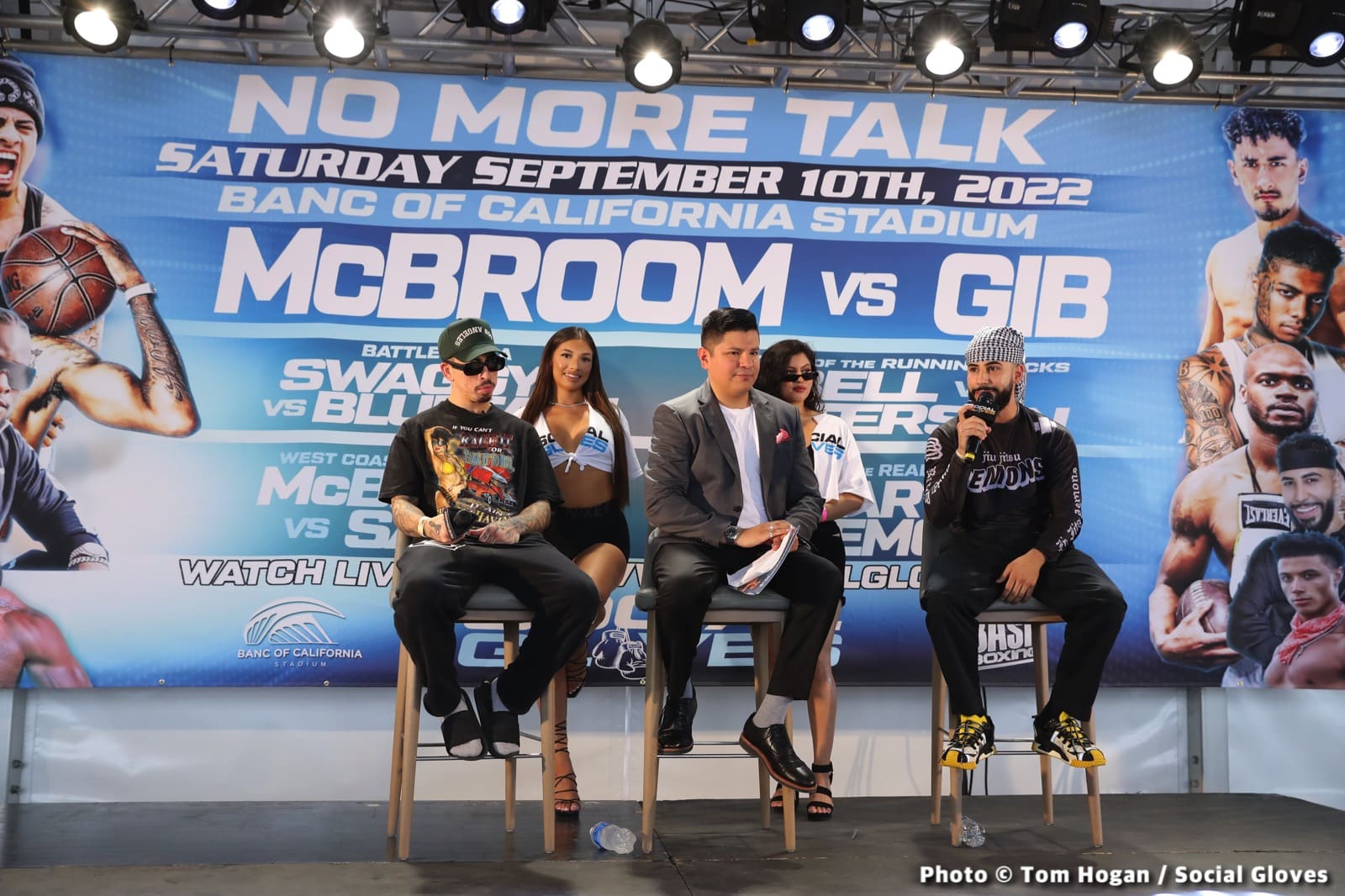 Photos / Video: Social Gloves: ‘No More Talk’ Gib - McBroom Press Conference