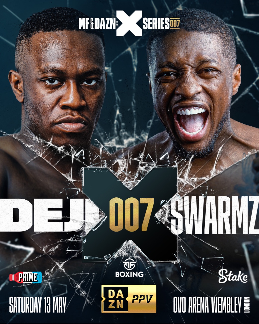 Deji Vs Swarmz Added To Mf & DAZN: X Series 007 Show