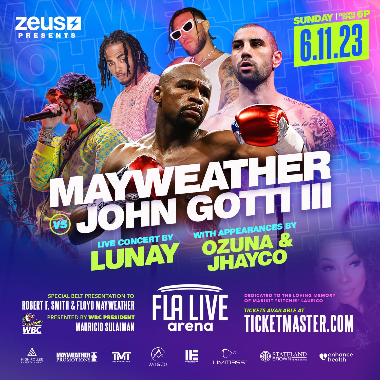 Floyd Mayweather Vs John Gotti III Start Time, Undercard & Live Stream