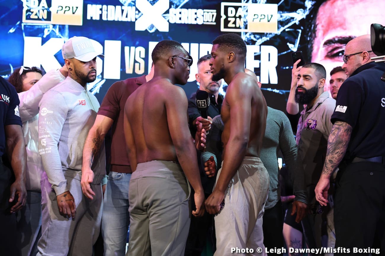 mf & dazn: x series 007 ceremonial weigh in
