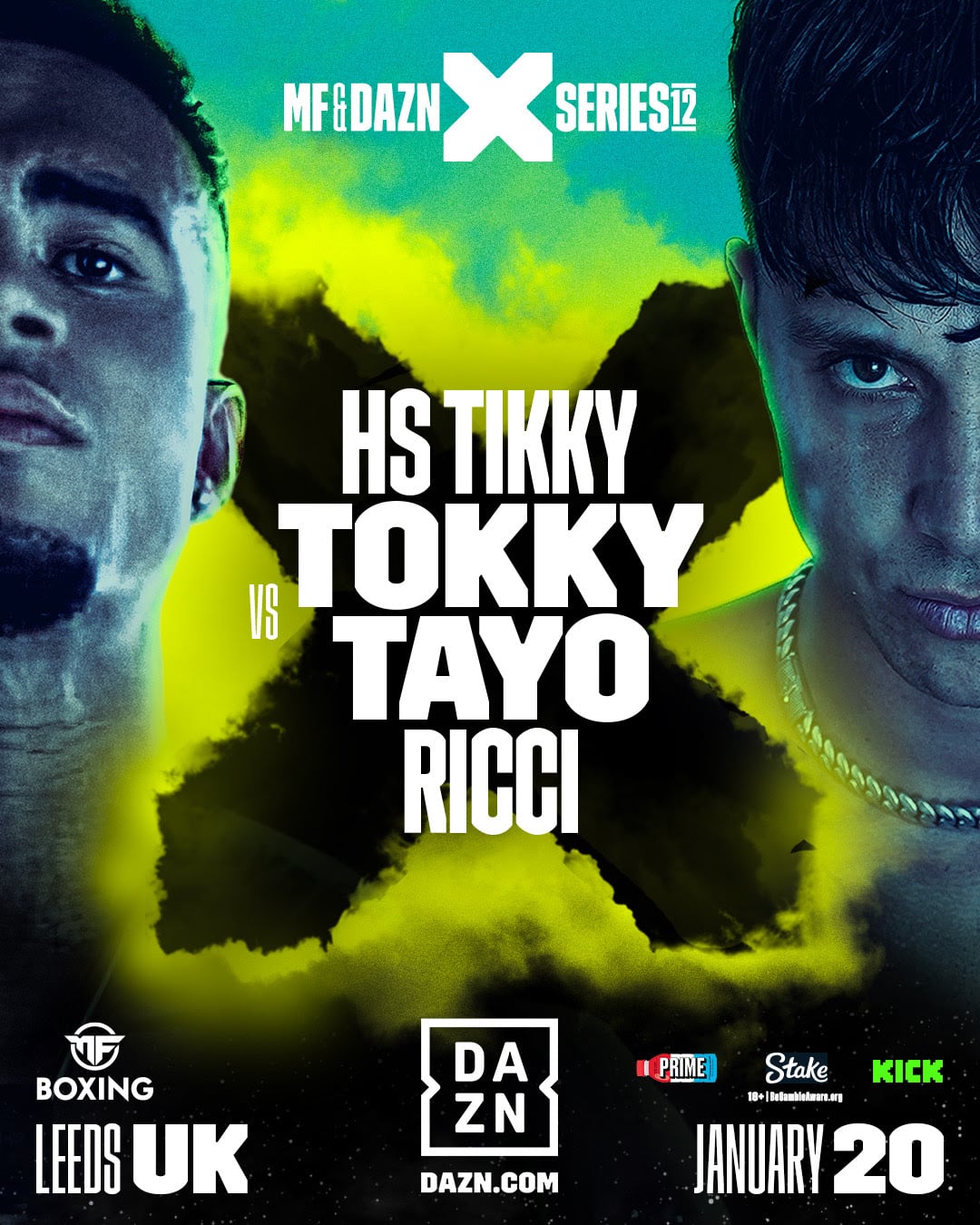 Hstikkytokky To Fight Tayo Ricci At MF & DAZN: X Series 012 On January 20