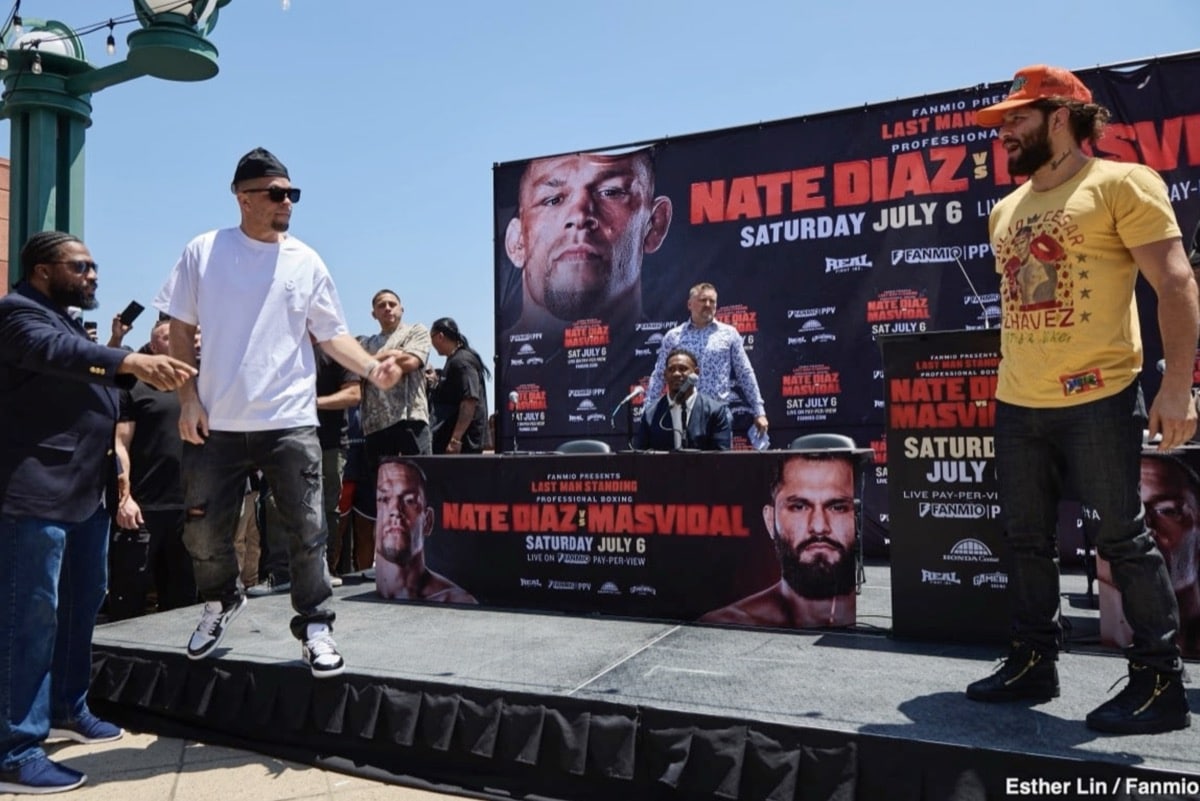 Fanmio Teams Up With UFC Fight Pass To Distribute Nate Diaz Vs. Jorge Masvidal Boxing Showdown On PPV