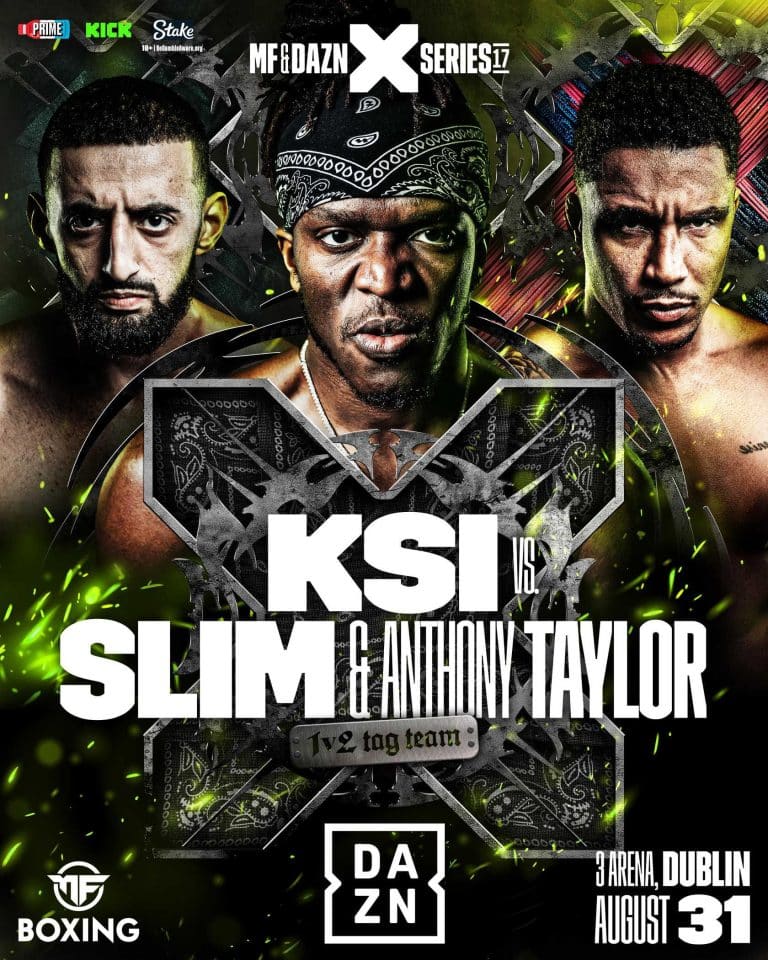 KSI Turns Dublin into His Personal Circus Ring, Featuring a Doubles Match Against Slim and Anthony Taylor