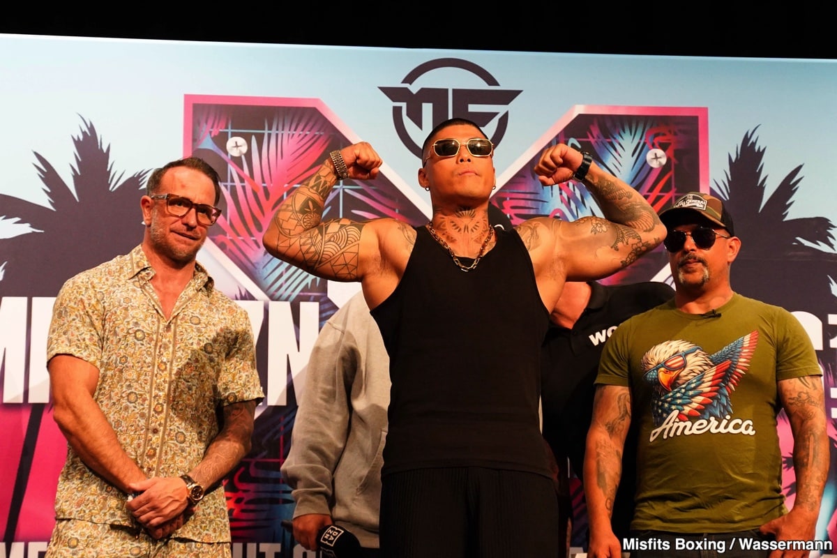 MF & DAZN: X Series 16 in Miami - DAZN Weigh In Results