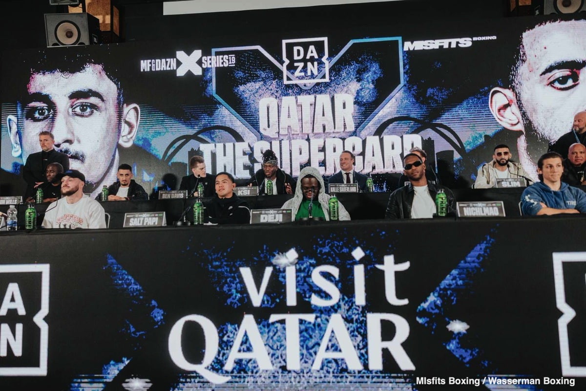 Gib vs. Slim: The Ultimate Showdown at Qatar's Glitzy "Supercard"