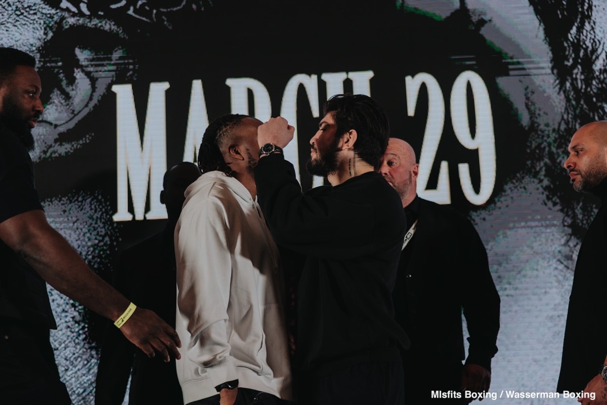 KSI Sparks Chaos with Pancake Slap at Press Conference Ahead of Dillon Danis Fight