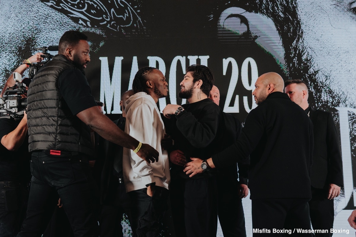 KSI Sparks Chaos with Pancake Slap at Press Conference Ahead of Dillon Danis Fight