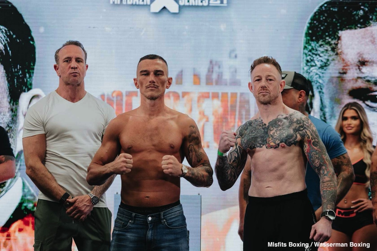 Till aims to destroy again as Stewart stumbles into Misfits boxing debut 6 Till aims to destroy again as Stewart stumbles into Misfits boxing debut