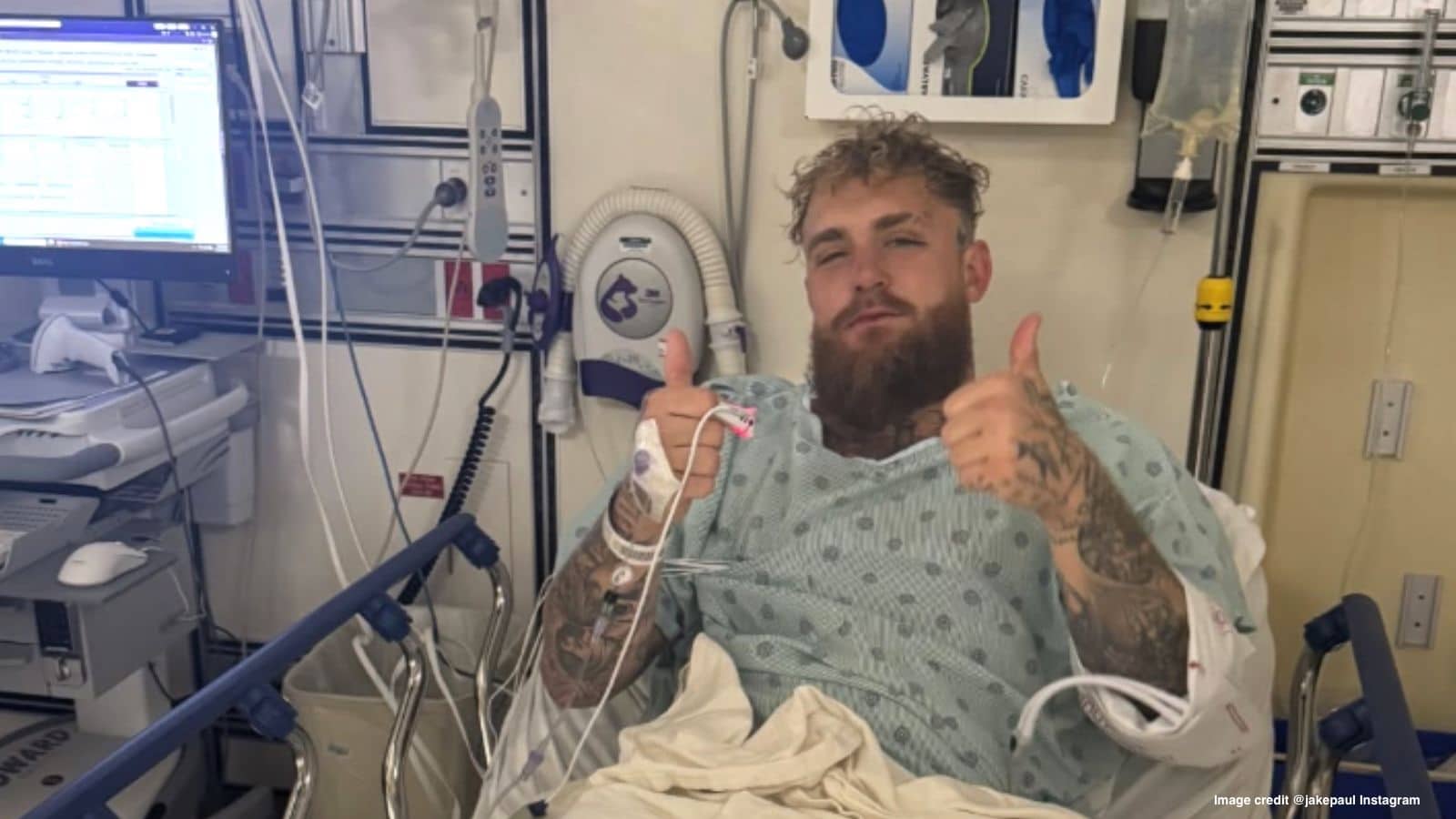 Jake Paul hospitalized after sixth-round KO loss to Anthony Joshua in Miami