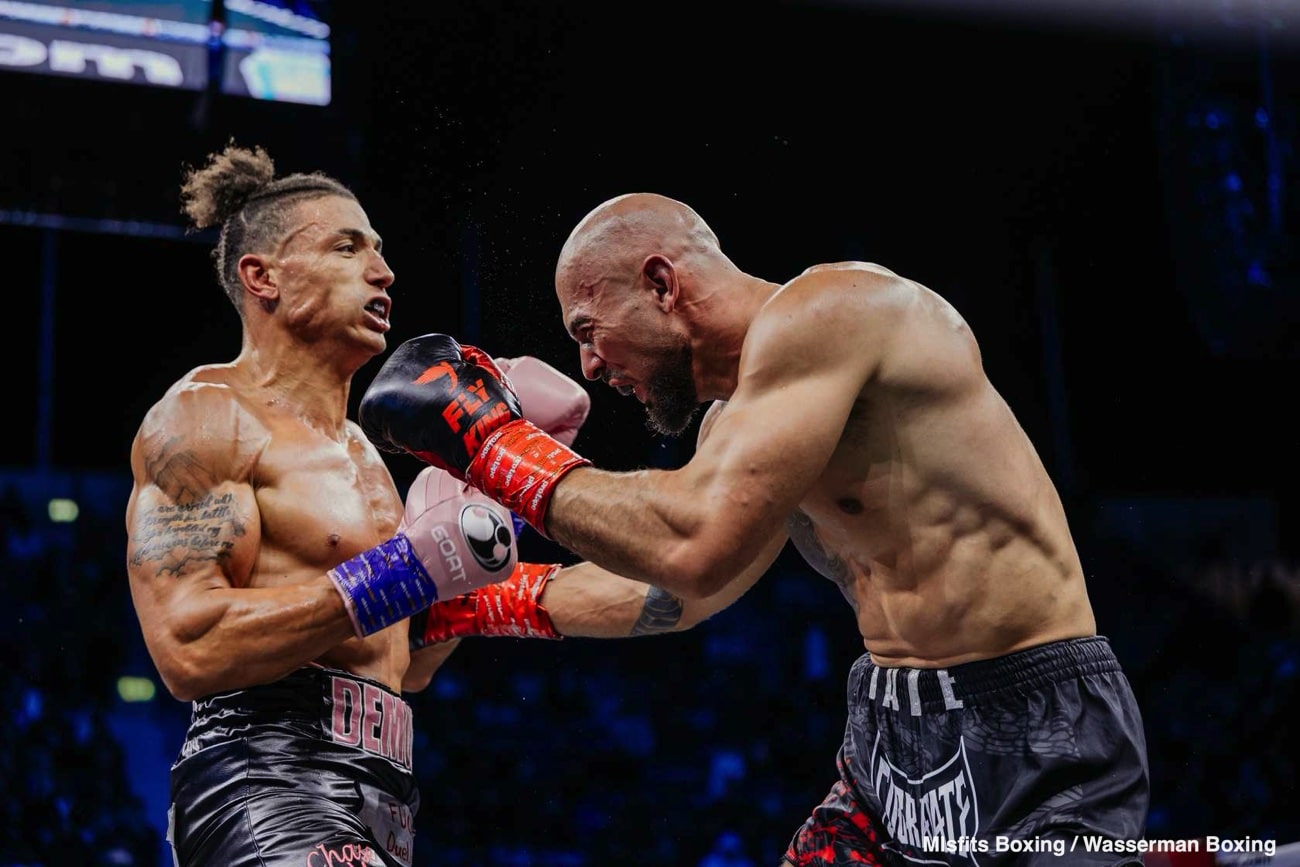 Photos: Andrew Tate gets mauled late by Chase DeMoor and looks finished as a fighter