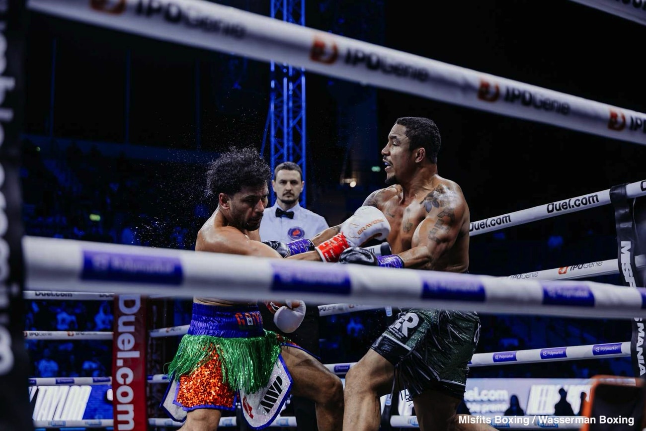 Photos: Andrew Tate gets mauled late by Chase DeMoor and looks finished as a fighter