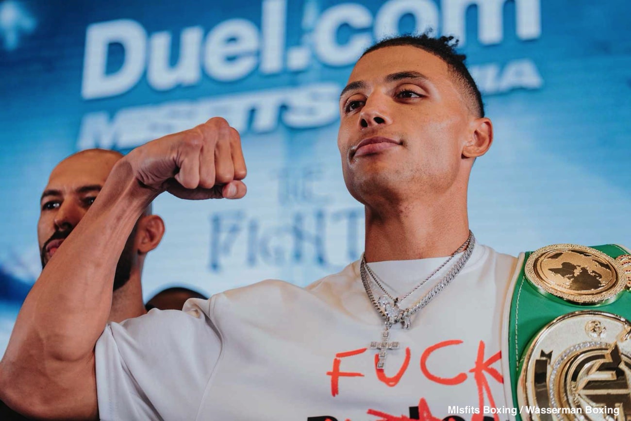 Misfits Boxing 23 Weigh-Ins: Tate comes in light, DeMoor doesn’t blink 8 Misfits Boxing 23 Weigh-Ins: Tate comes in light, DeMoor doesn’t blink