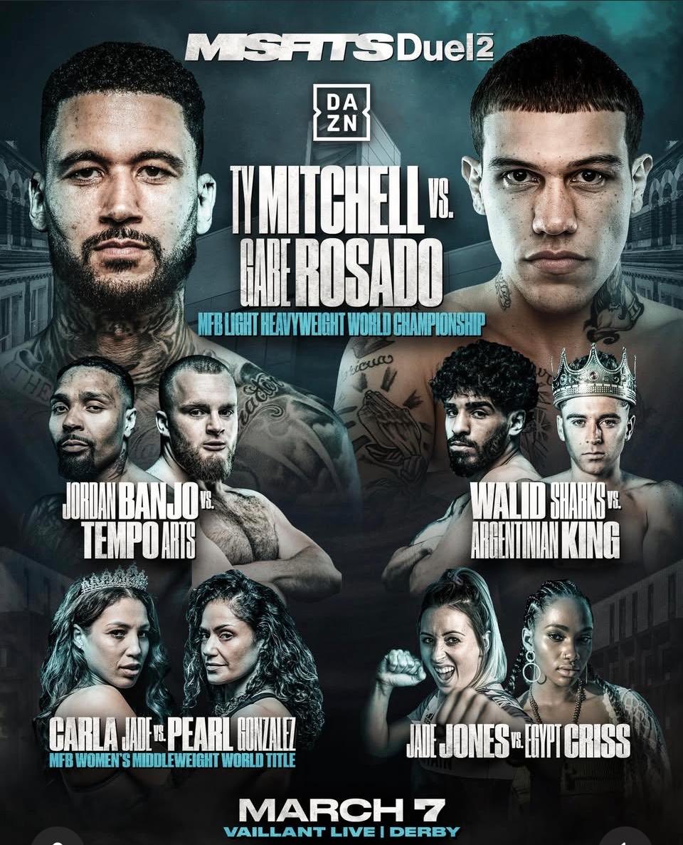 Ty Mitchell Tests Gabriel Rosado at Misfits Duel 2